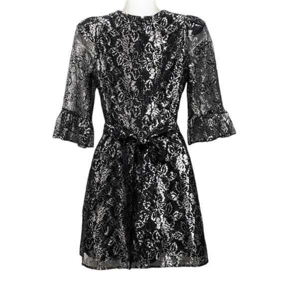 THE VAMPIRE'S WIFE x H&M Mystique Lace Ruffle Mini Dress XS - Picture 5 of 7